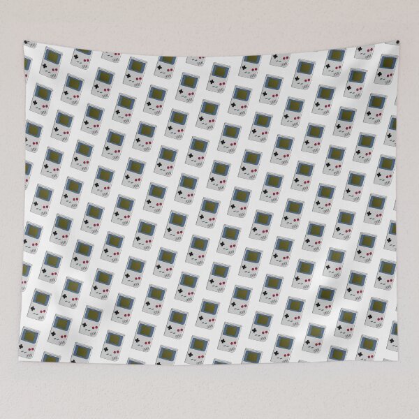 Item preview, Gameboy white pattern designed and sold by Kirill Berbetch.