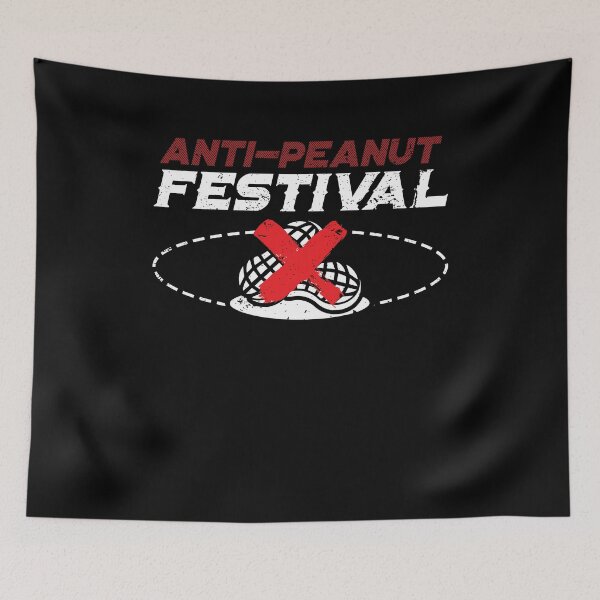 Item preview, Peanut Allergy Warning Anti Peanut Festival designed and sold by shoppzee.