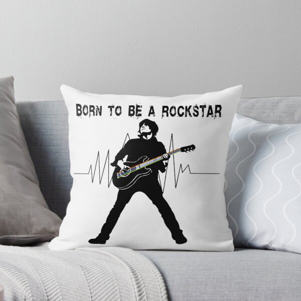 Artikelvorschau, Born to be a Rockstar bunte Gitarrenseiten Geschenk entworfen und verkauft von elnino8.