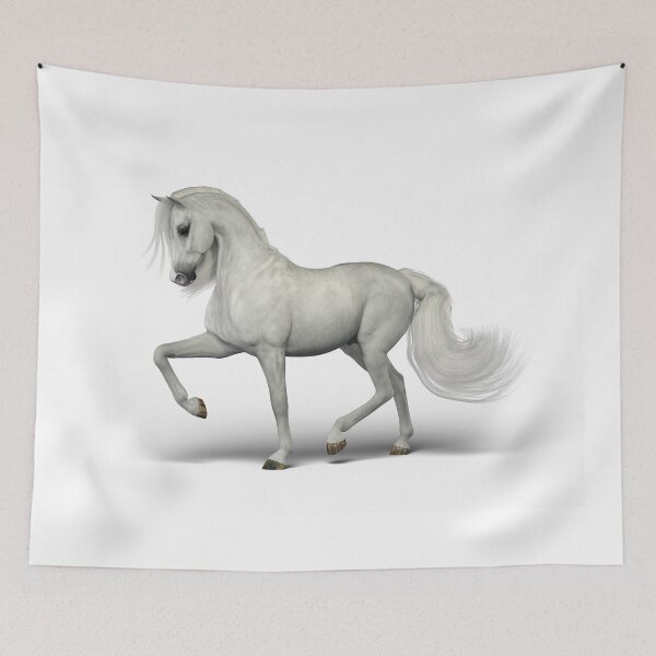 Item preview, White Arabian Horse designed and sold by Rae134.