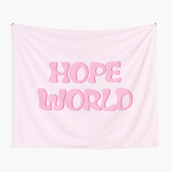 Pastel HOPE WORLD Mixtape Tapestry