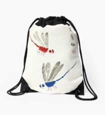 Blue Dragon Drawstring Bag