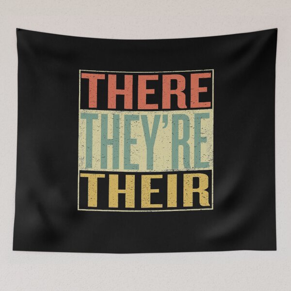 Item preview, There They're Their designed and sold by sillerioustees.
