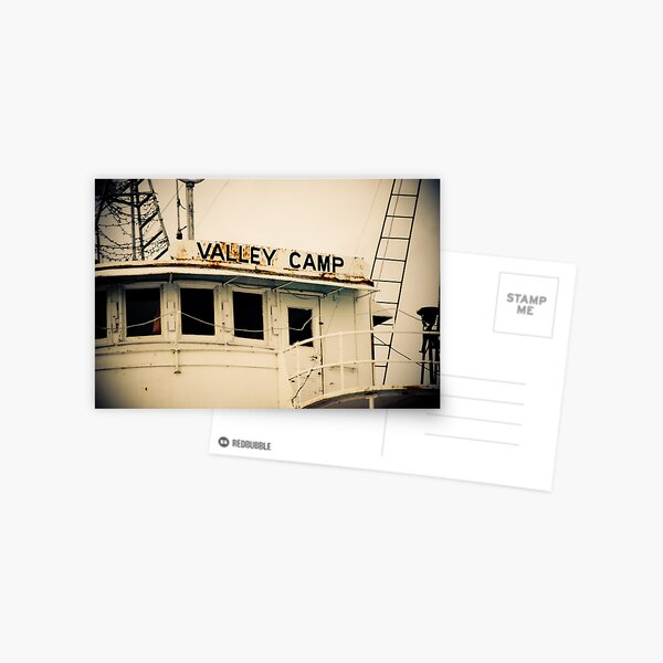 Valley Camp - Retired Freighter Postcard