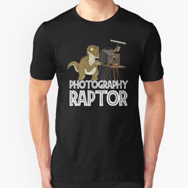 Photography Raptor Rick and Morty Slim Fit T-Shirt