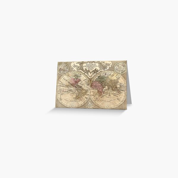 Item preview, Map of the World (1775) designed and sold by ArtHistorical.