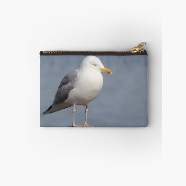 Item preview, Seagull with Cute Feet on a Wooden Piling designed and sold by Gilda Axelrod.