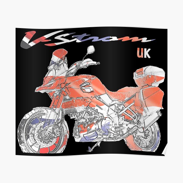 VStrom 1000 UK Poster