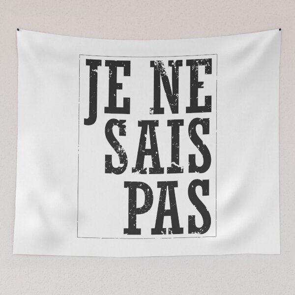 Item preview, Je ne sais pas designed and sold by alexngn.