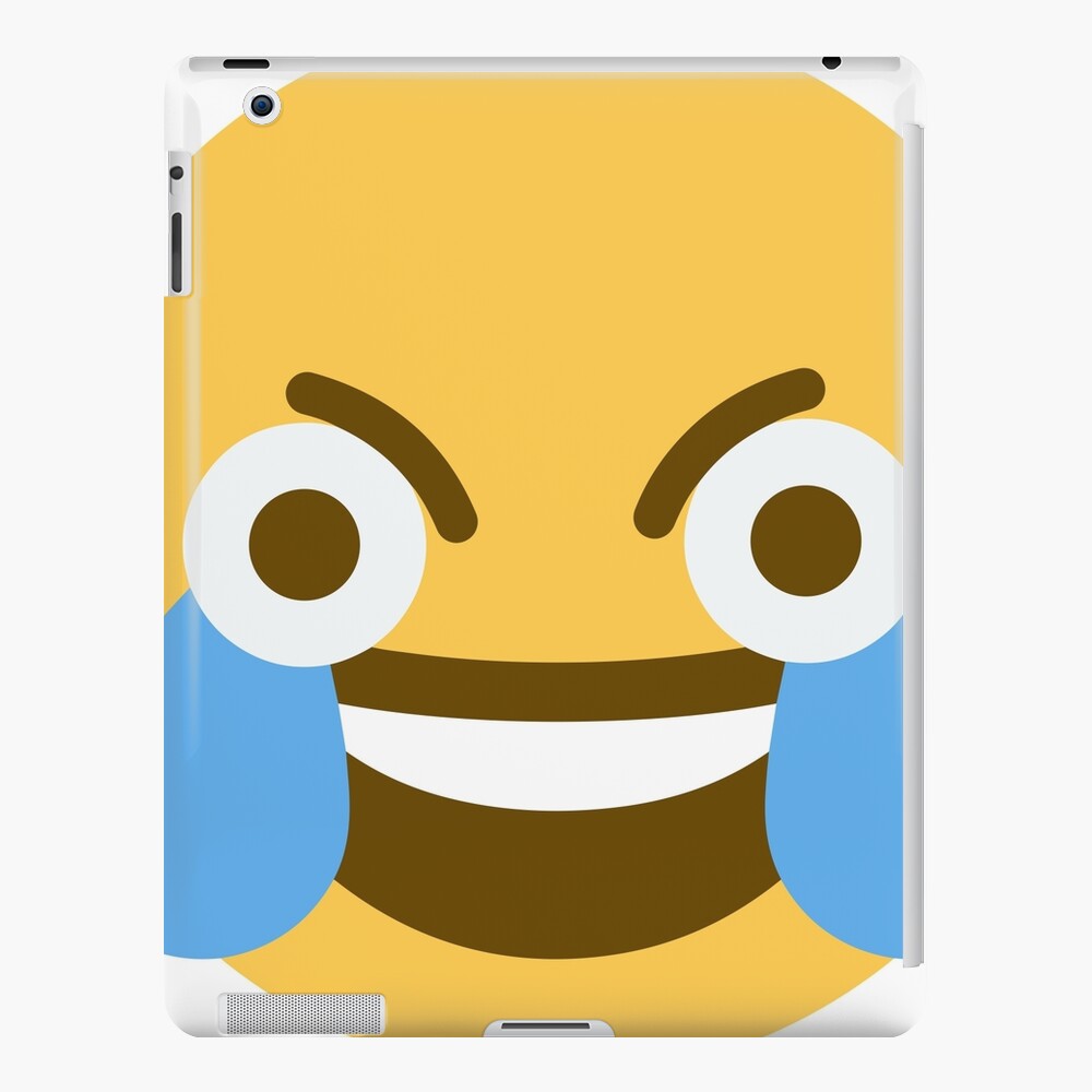 "Open Eye Crying Laughing Emoji" IPad Case & Skin By MEME-MERCH-com ...