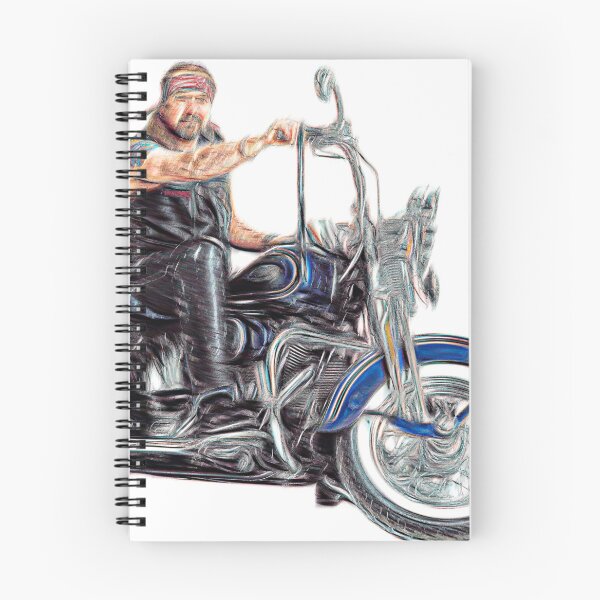 Item preview, Bikie on Motorbike designed and sold by MGphotoart.