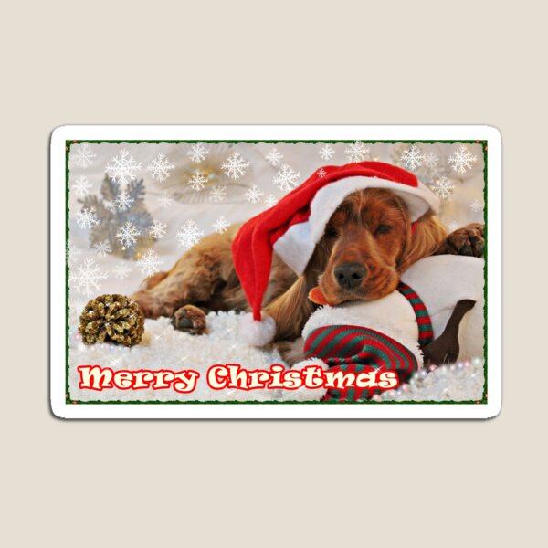KIM - Christmas cards (I) Magnet