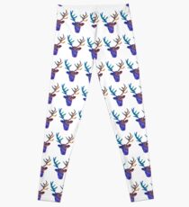 Galaxy Reindeer Leggings