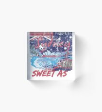 Sydney-Australia Sweet As Acrylic Block