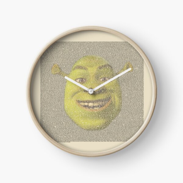 Shrek Clocks Redbubble