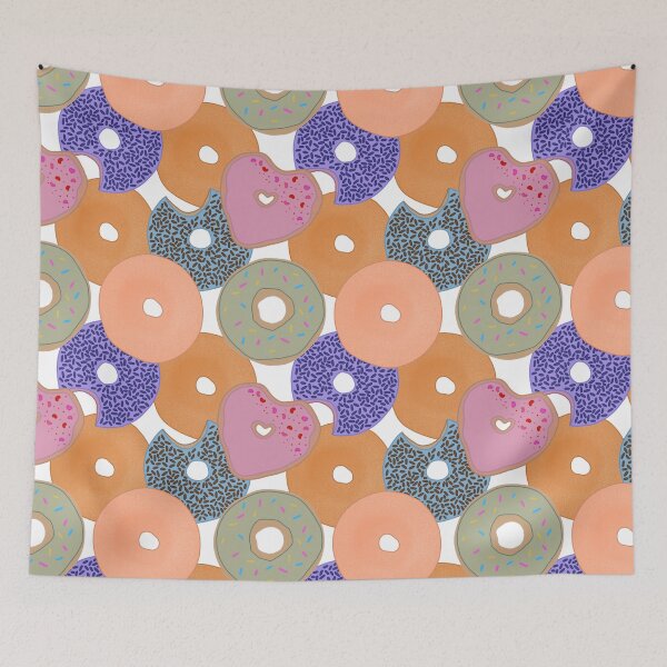Item preview, Pastel Donut pattern designed and sold by Lizzy Green.