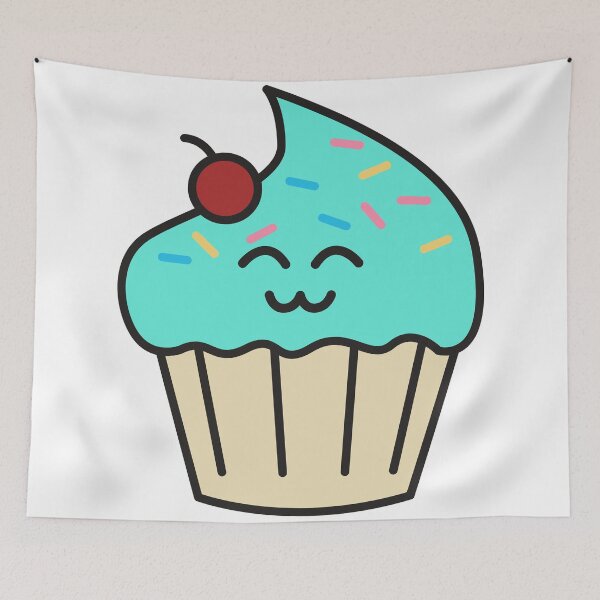 Item preview, Tart kawaii muffin gift baking bakery cake designed and sold by Franja2.