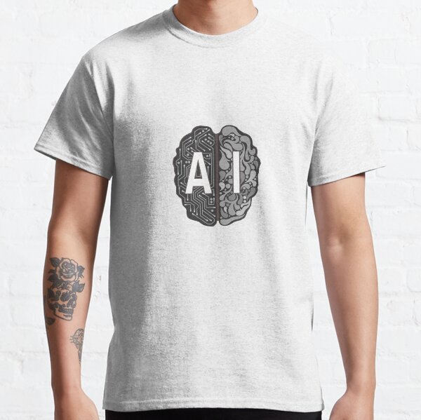 AI Brain Logo Classic T-Shirt