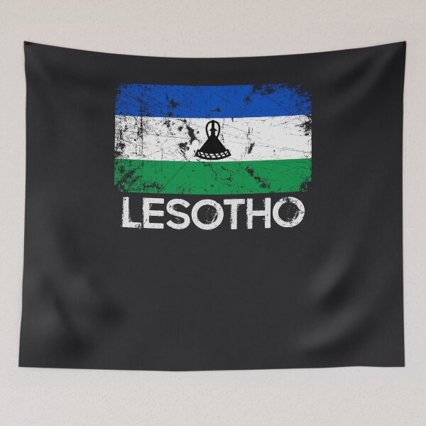 Item preview, Basotho Flag Design | Vintage Made In Lesotho Gift designed and sold by melsens.
