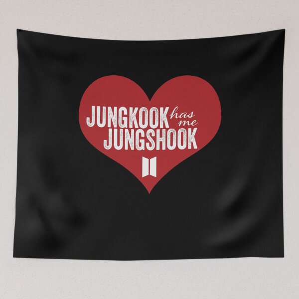 Item preview, Jungkook Has Me Jungshook Heart Design BTS KPOP designed and sold by M3G4MERCH.