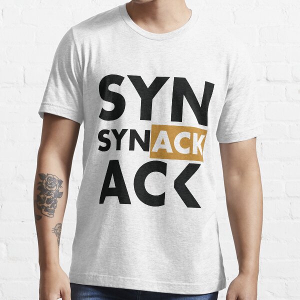 Ack Black Tcp Dhcp Acknowledge Great Gift For System Administrators T Shirt By Spherezones Redbubble