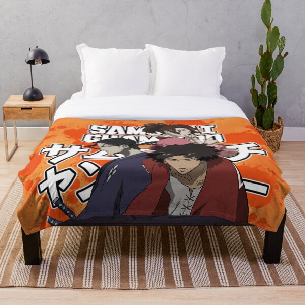 Samurai Champloo Crew Throw Blanket