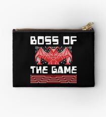 Pixel Art 8-Bit Videogame Gamer Vintage Retro Gift Studio Pouch