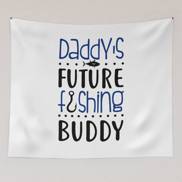 Item preview, Daddy's Future Fishing Buddy. Father's Day Gift Idea. designed and sold by KsuAnn.