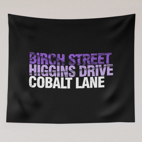 Item preview, Birch Street, Higgins Drive, Cobalt Lane designed and sold by ByteCage.