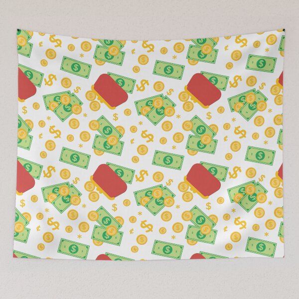 Item preview, Cartoon money pattern designed and sold by Kirill Berbetch.