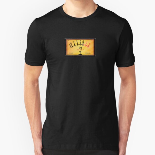 Old-School Audiophile Slim Fit T-Shirt