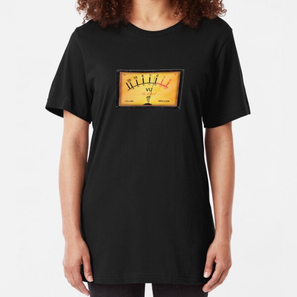 Old-School Audiophile Slim Fit T-Shirt