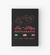 Jiu-Jitsu restaurant Hardcover Journal