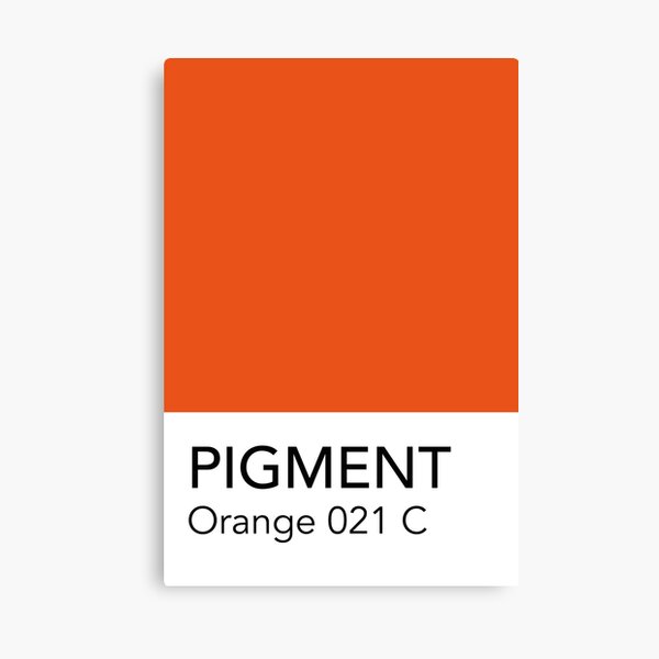 Item preview, Pantone Orange 021 C designed and sold by anniesibon.