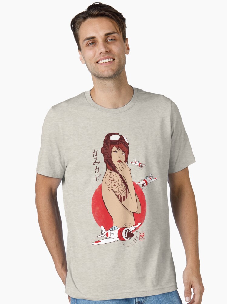 Thumbnail 1 of 7, Essential T-Shirt, Kamikami designed and sold by 180ronin.