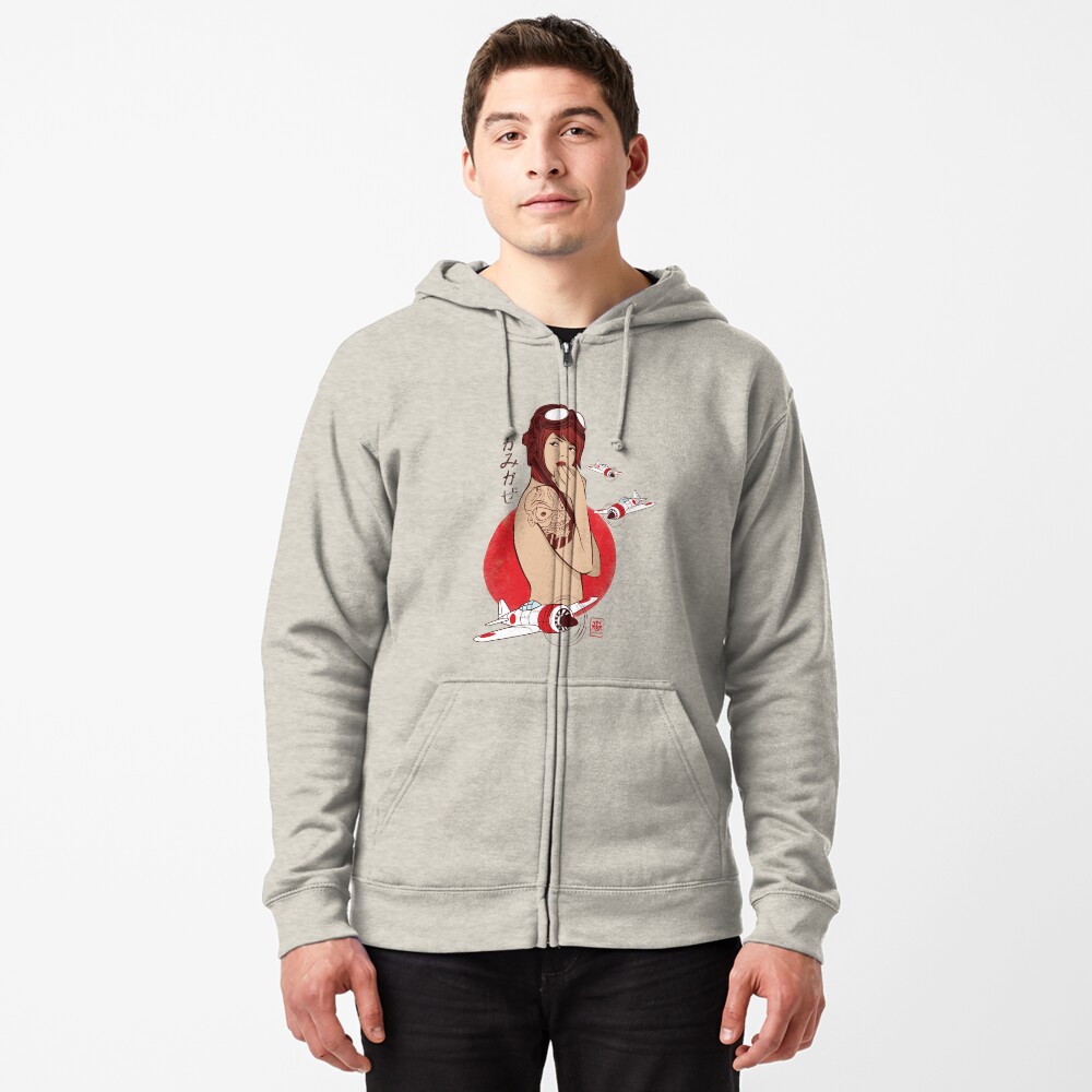 Item preview, Zipped Hoodie designed and sold by 180ronin.