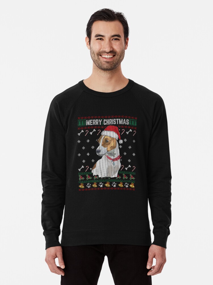 Jack russell christmas jumper sale
