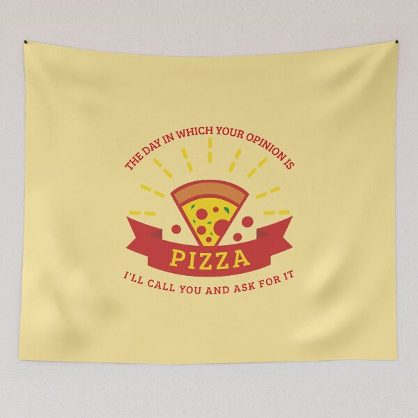 Aperçu de l'œuvre Le jour où votre opinion est une pizza créée et vendue par mateusquandt.