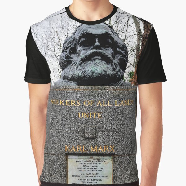 Vista previa del artículo con la obra «Karl Marx», diseñado y vendido por Richard Allen.