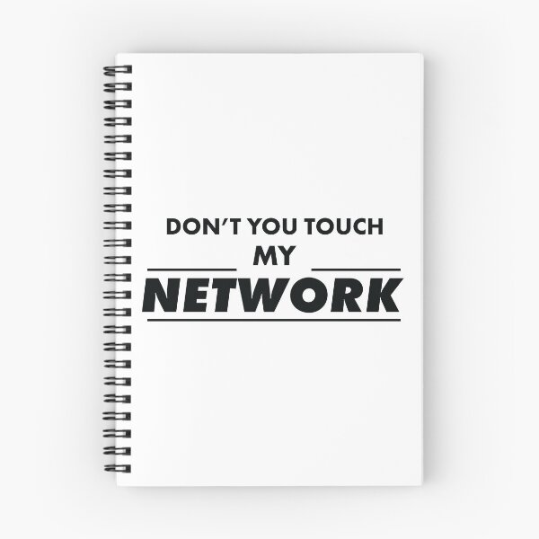 Item preview, Don't You Touch My Network Black Great Gift Idea for System Admins designed and sold by SphereZones.