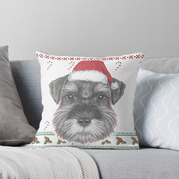 Item preview, Schnauzer Lovers Ugly Xmas Sweater Merry Christmas T Shirt designed and sold by thuthuatna.
