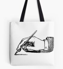 Hand Writing Tote Bag