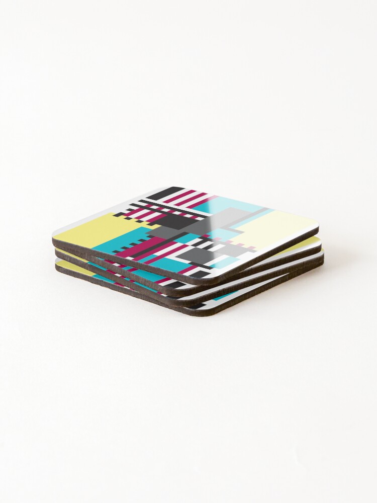 Thumbnail 4 of 5, Coasters (Set of 4), Abstract#38 designed and sold by process22.