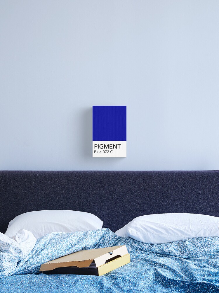 Pantone Blue 072 | Canvas Print