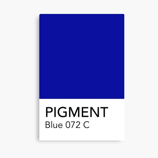 Aperçu de l'œuvre Pantone Blue 072 créée et vendue par anniesibon.