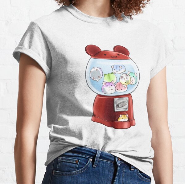 Camisetas Maquina De Chicles Redbubble - carrera en bolas de hamster roblox con mel