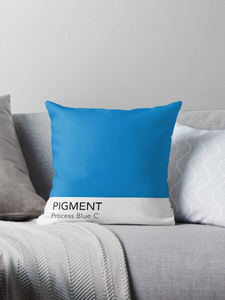 Vista previa del artículo con la obra «Proceso Pantone Azul C», diseñado y vendido por anniesibon.