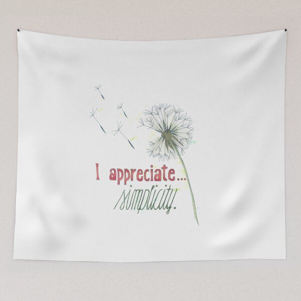 Item preview, I appreciate ... simplicity. designed and sold by Veronika's Vortex.