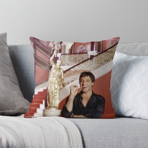 Tony Montana Throw Pillow