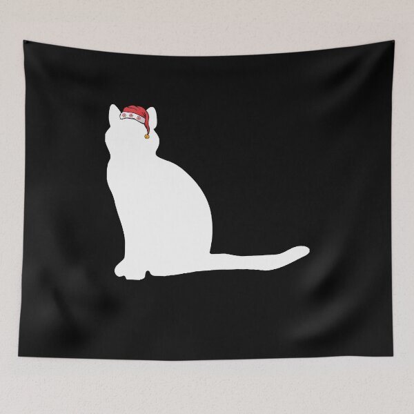 Item preview, Cat For Christmas Cymric Cat Christmas Cat Hat designed and sold by shoppzee.